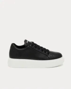 Leather platform Nero Low Top Sneakers