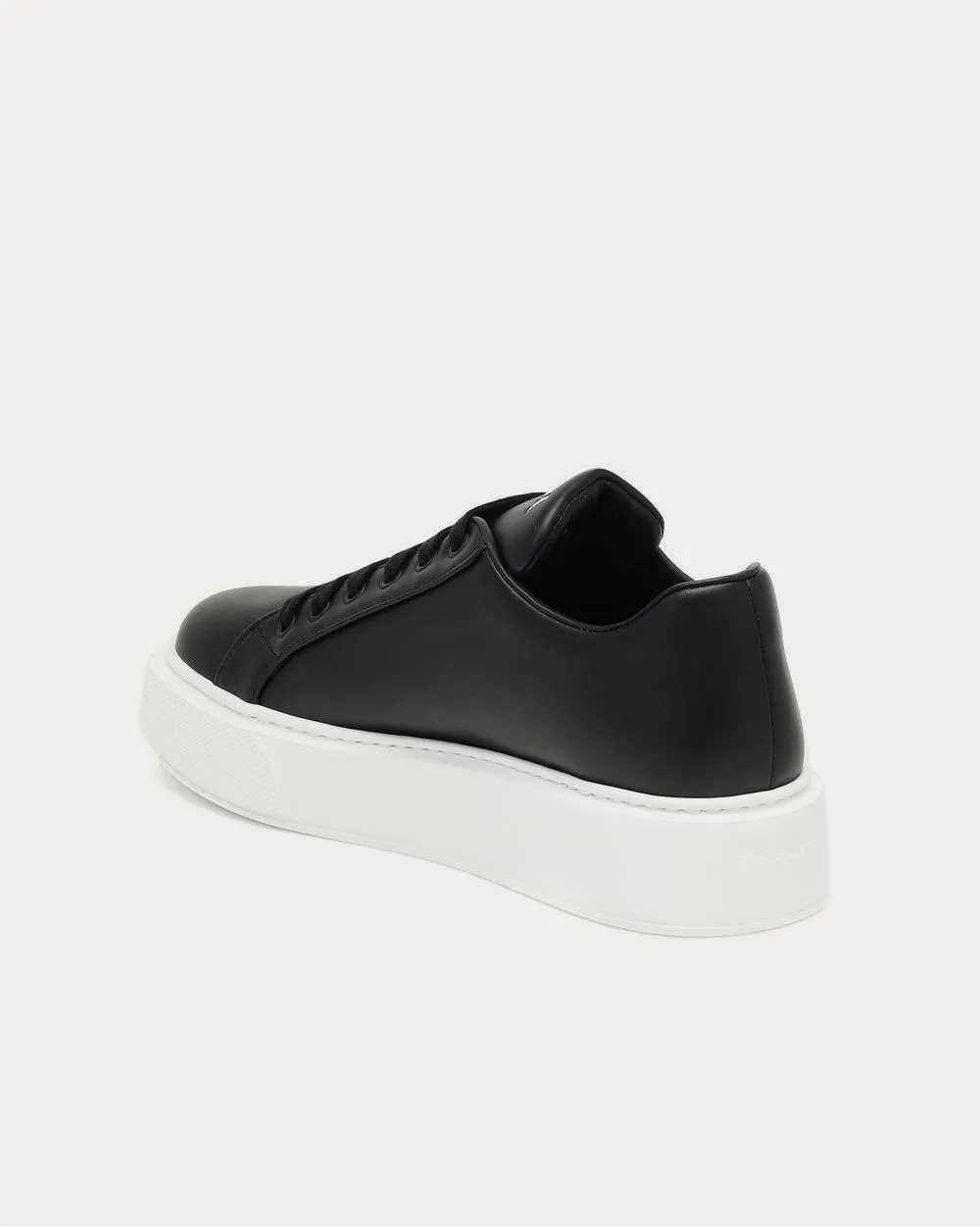 Leather platform Nero Low Top Sneakers