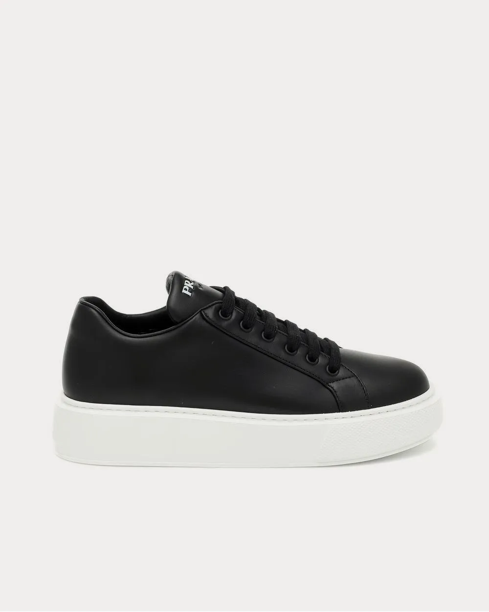Leather platform Nero Low Top Sneakers