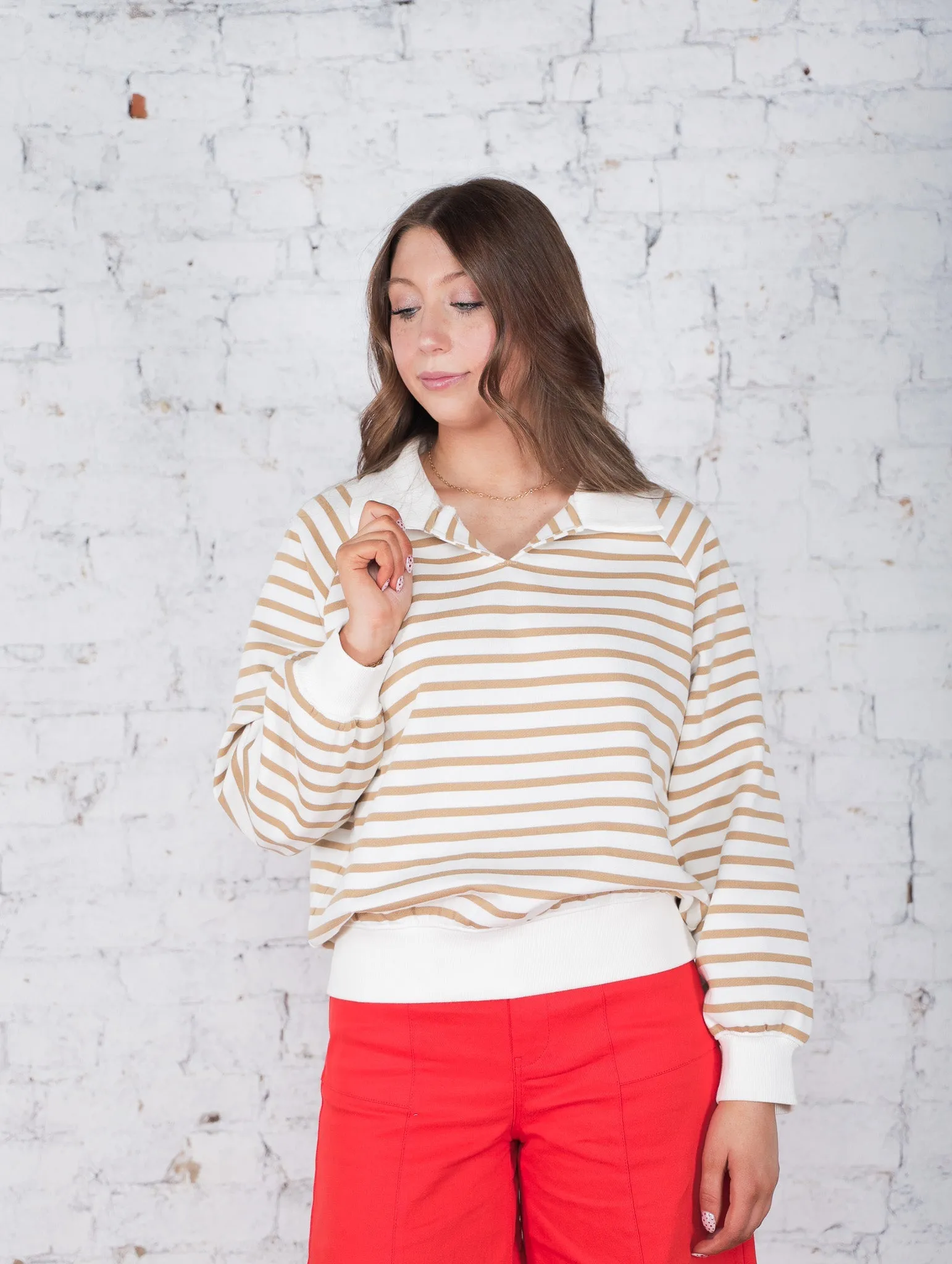 Leona Striped Sweater