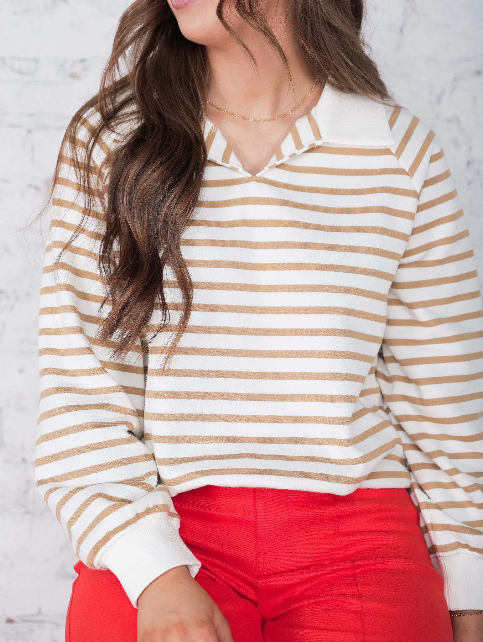 Leona Striped Sweater