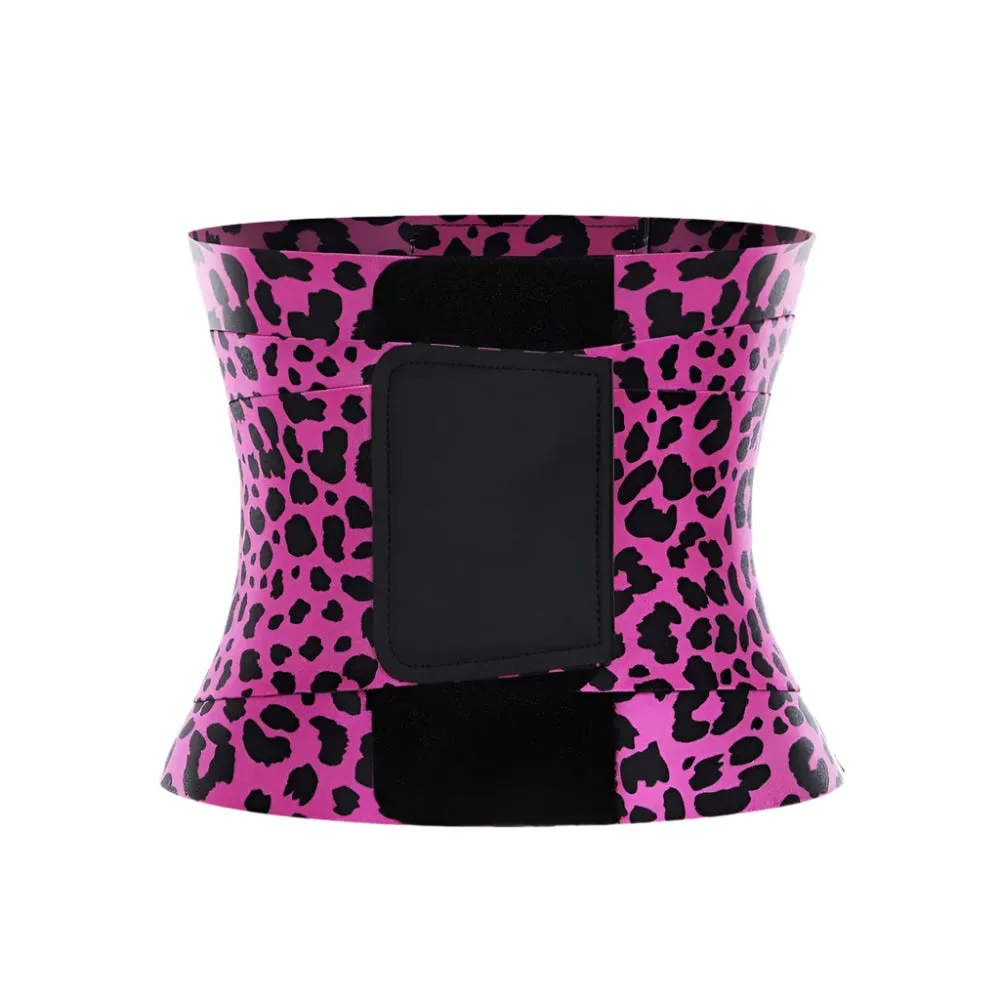 Leopard Pattern Printed Double Strap Body Shaper