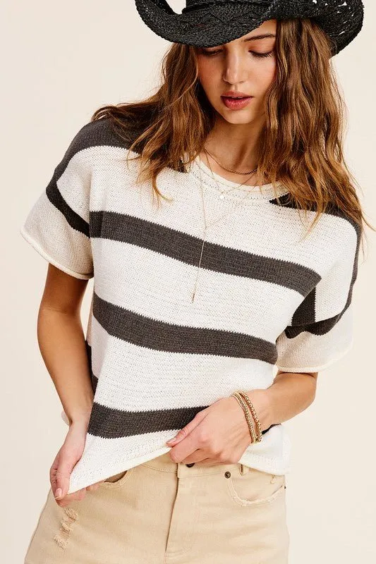 Lightweight Striped Top