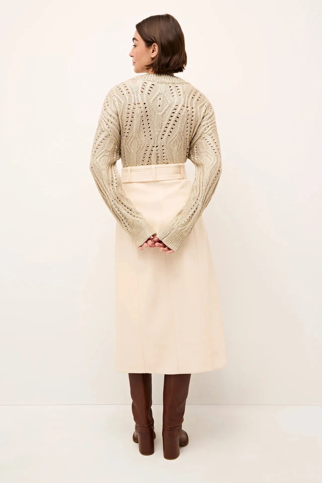 Maxine Sweater~ Chrome