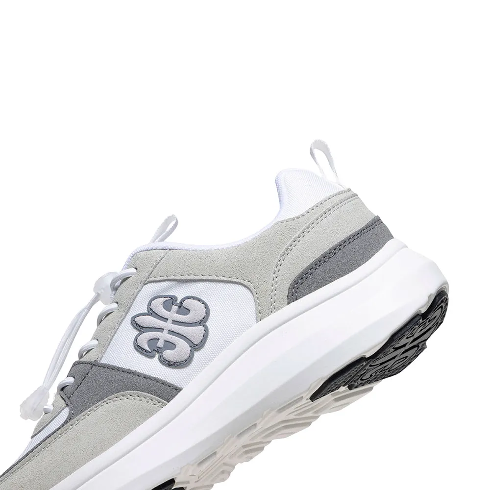 Men's Riviera White Gray Casual Sneakers 07843-088