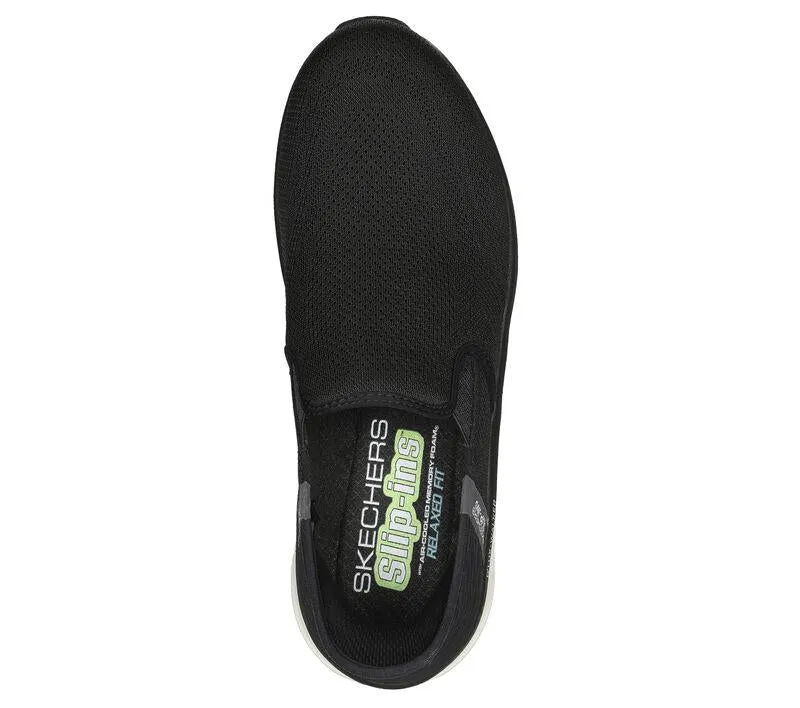 Men's Wide Fit Skechers 232455 Slip-ins RF D'Lux Walker Trainers