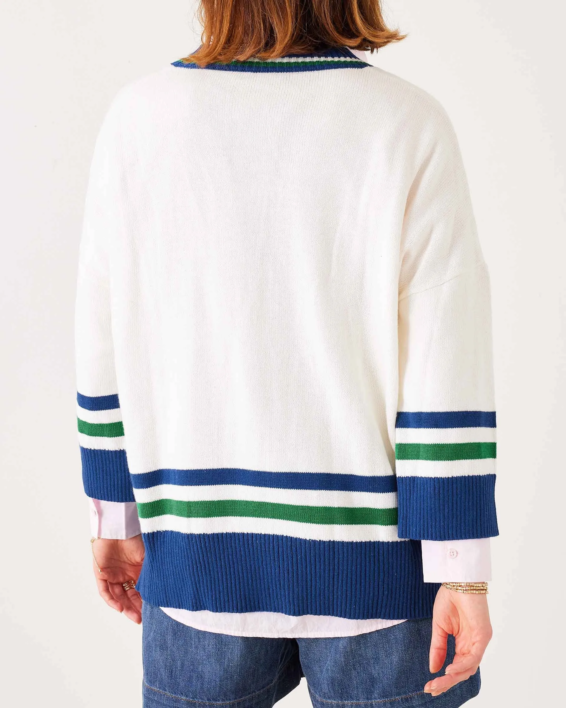 MERSEA - MONTAUK V-NECK SWEATER