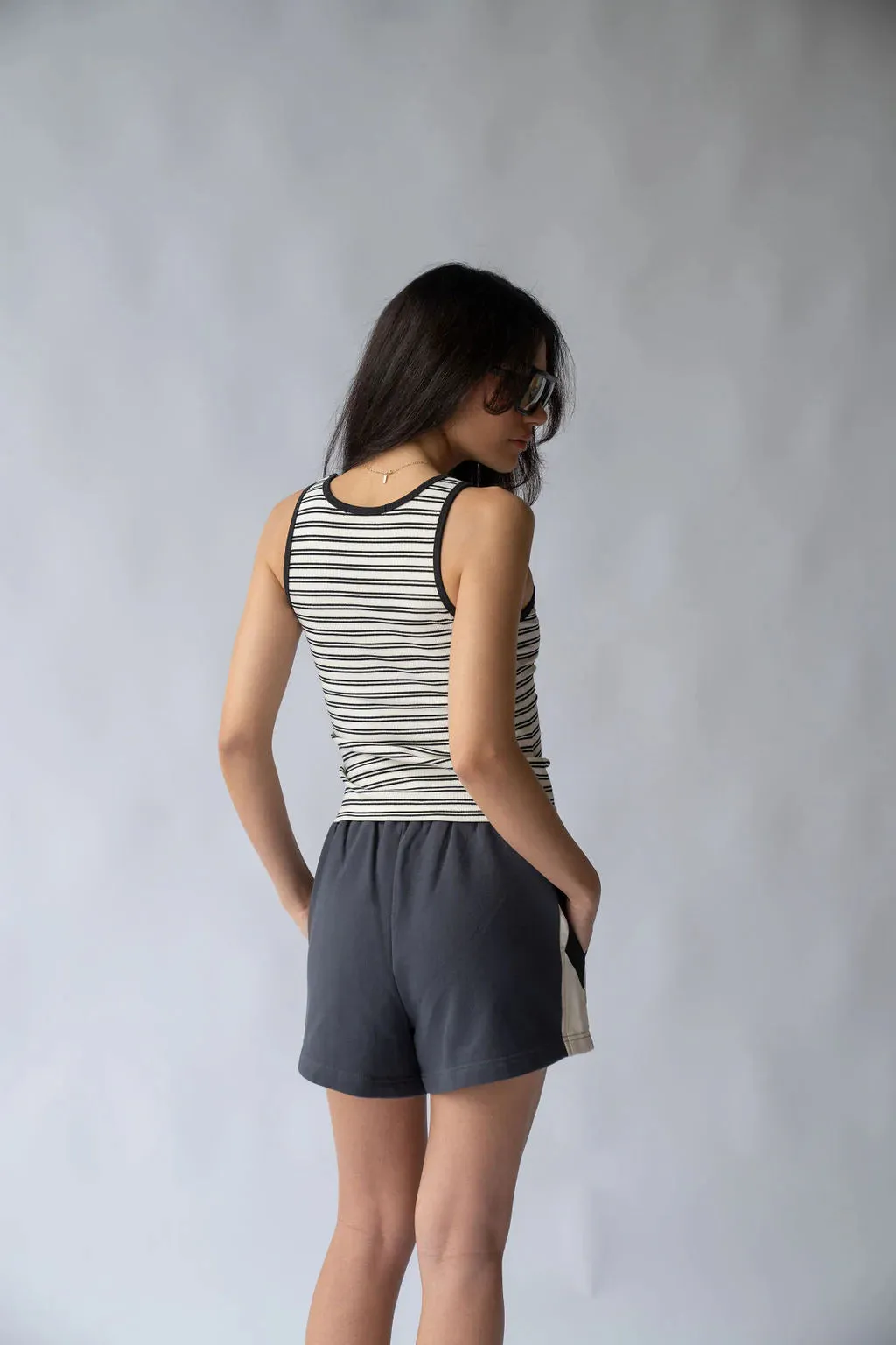 Mio Tank (Noir Stripe)