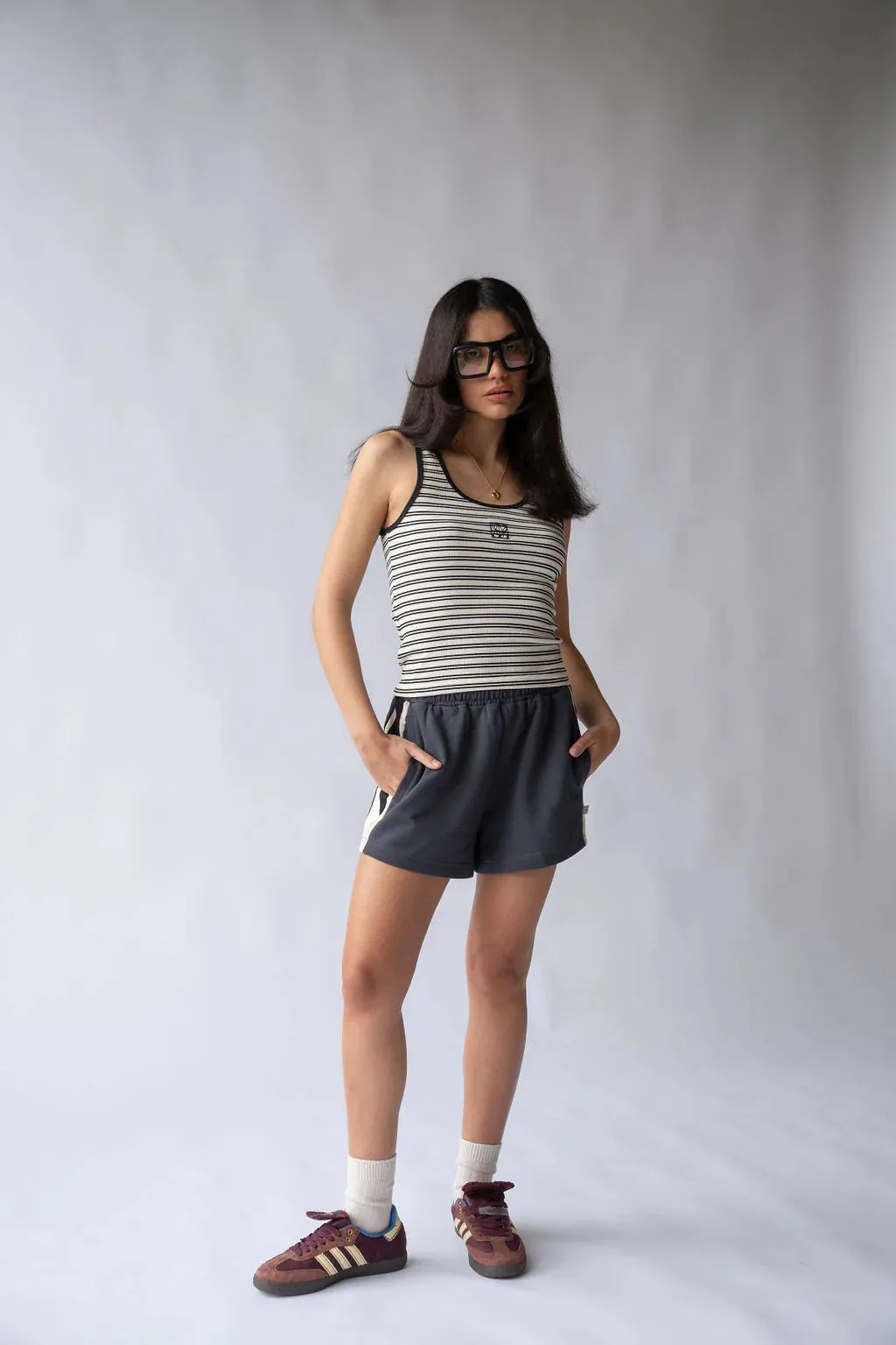 Mio Tank (Noir Stripe)