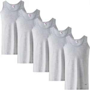 Mody Men Undershirt 5-Pack, Soft Undershirt, Tank Top for Men, Cotton Men Undershirt