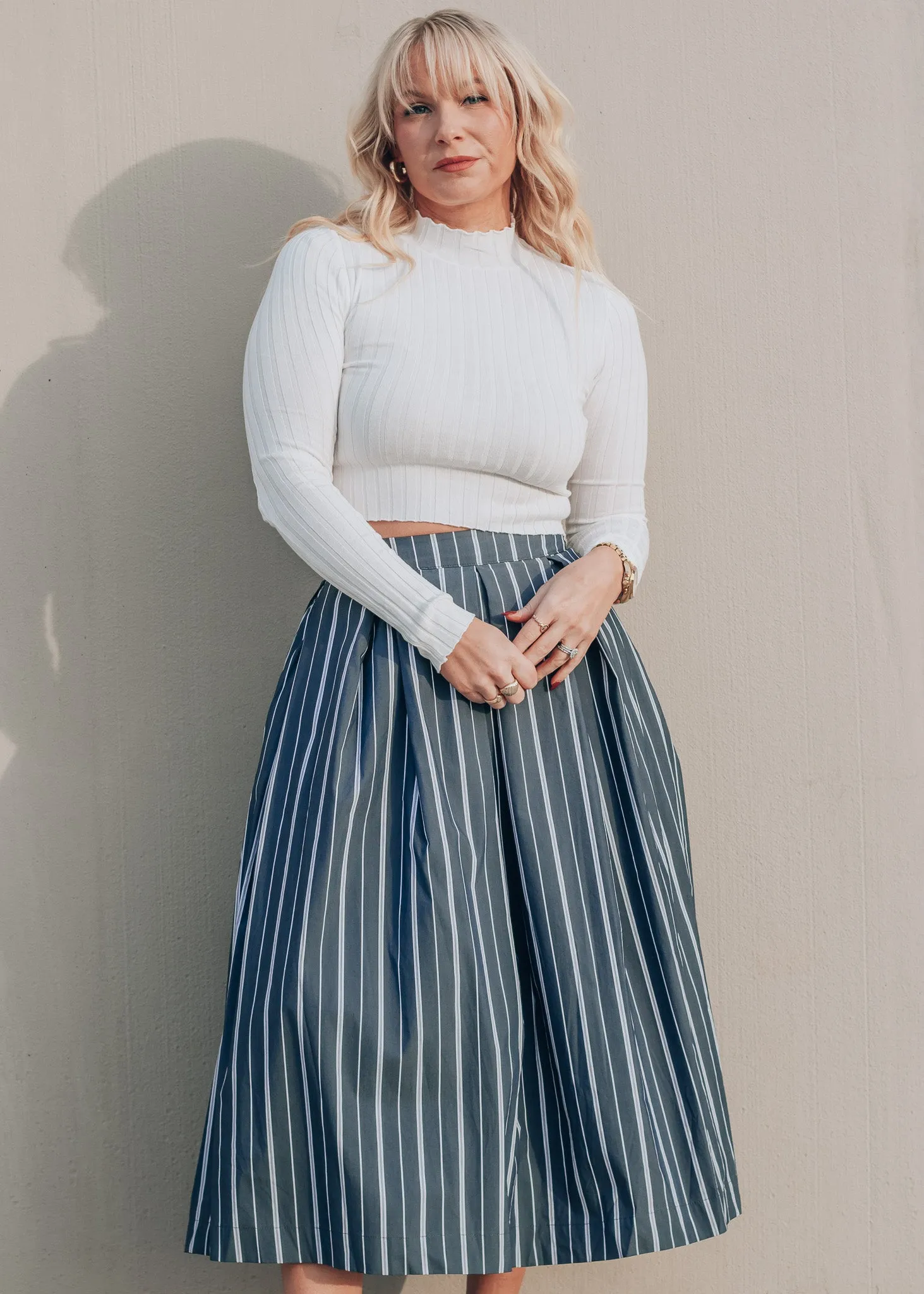 Old School Stripe Skirt