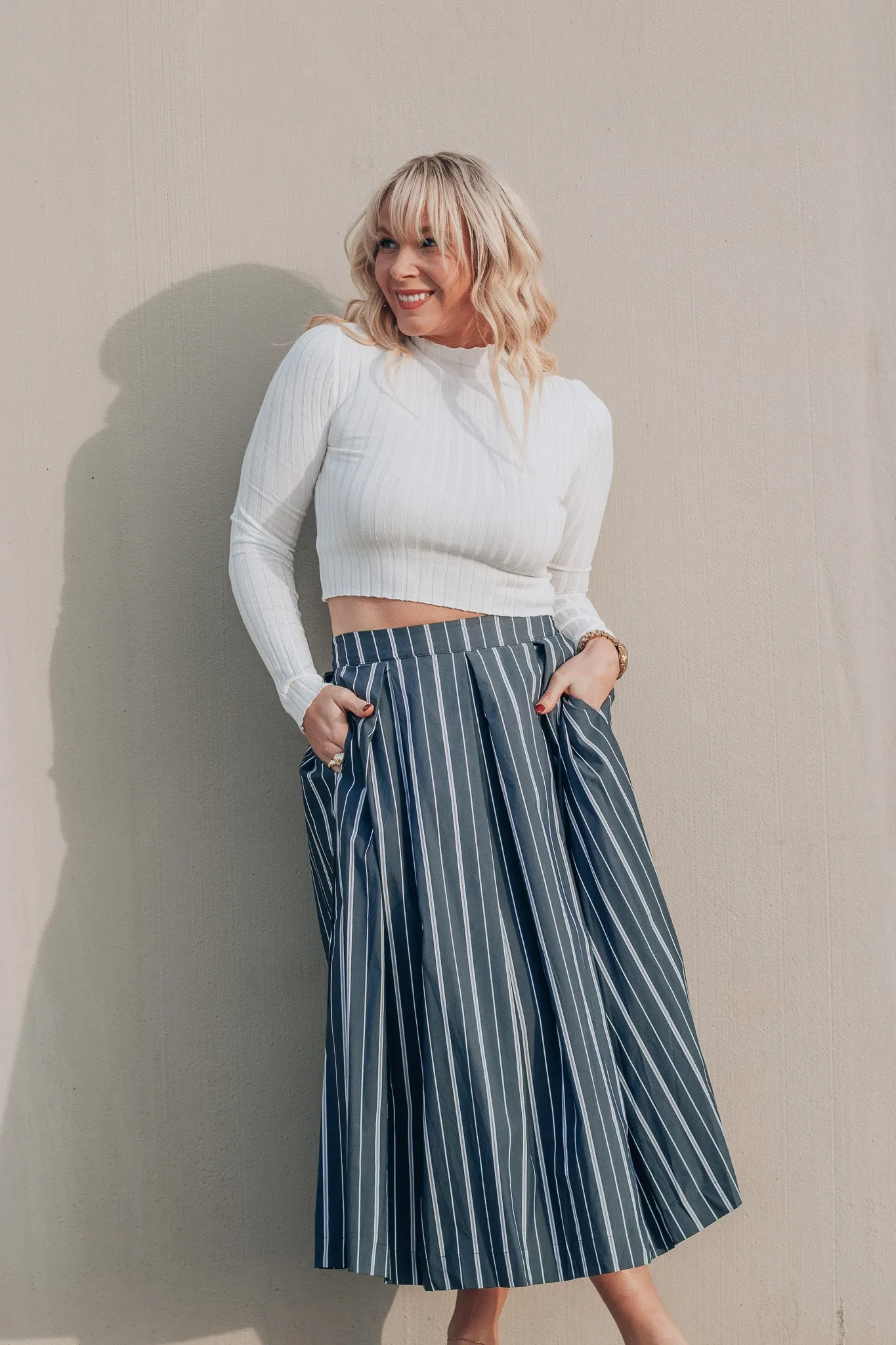 Old School Stripe Skirt