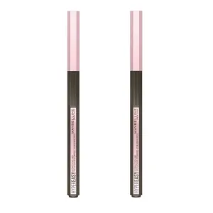 Pack of 2 Maybelline New York Hyper Easy Eyeliner, Deep Brown 002