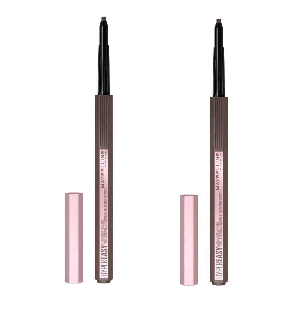 Pack of 2 Maybelline New York Hyper Easy Eyeliner, Deep Brown 002