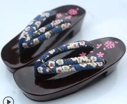 Princess Wear Japanese Wooden Sandals