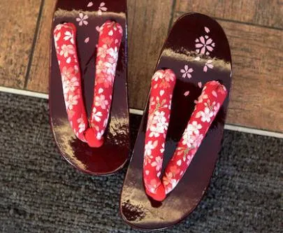 Princess Wear Japanese Wooden Sandals