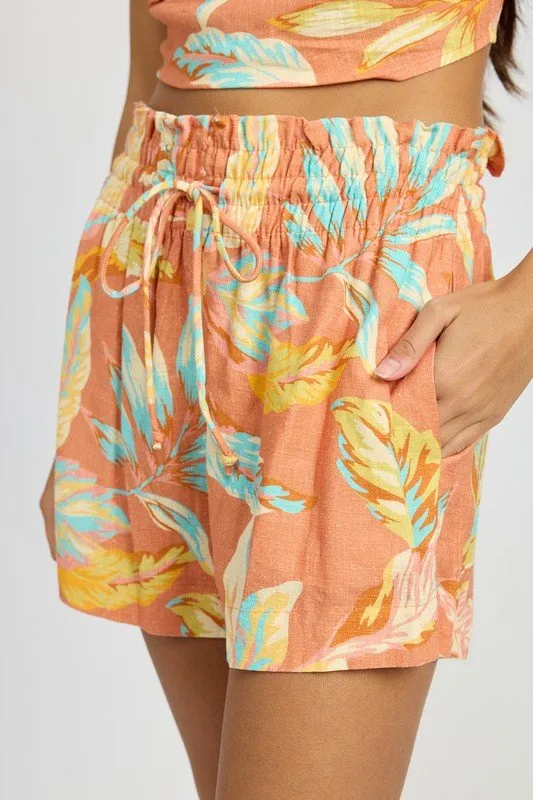 Printed Floral Shorts