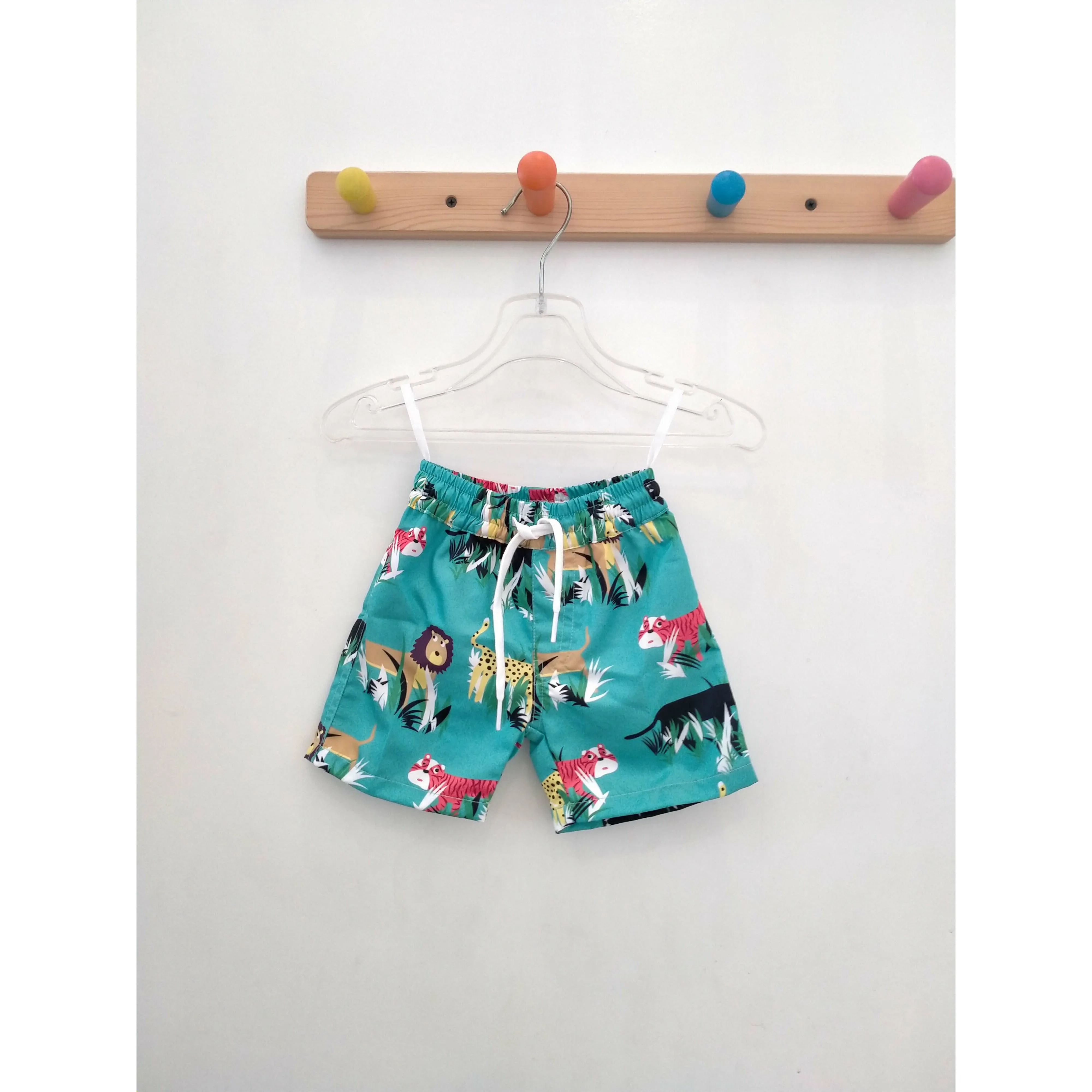 Raider Boardshorts in Green Safari