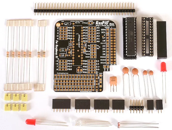 RasPiO Duino - Low Cost Easy Way into Arduino Programming on the Raspberry Pi
