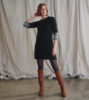 Sadie Jumper Dress - Black