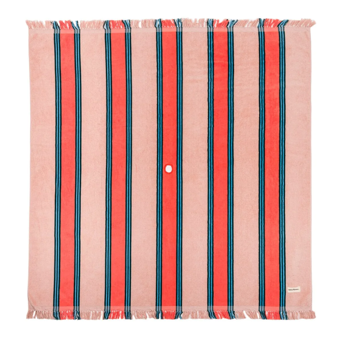 The Beach Blanket - Bistro Dusty Pink Stripe