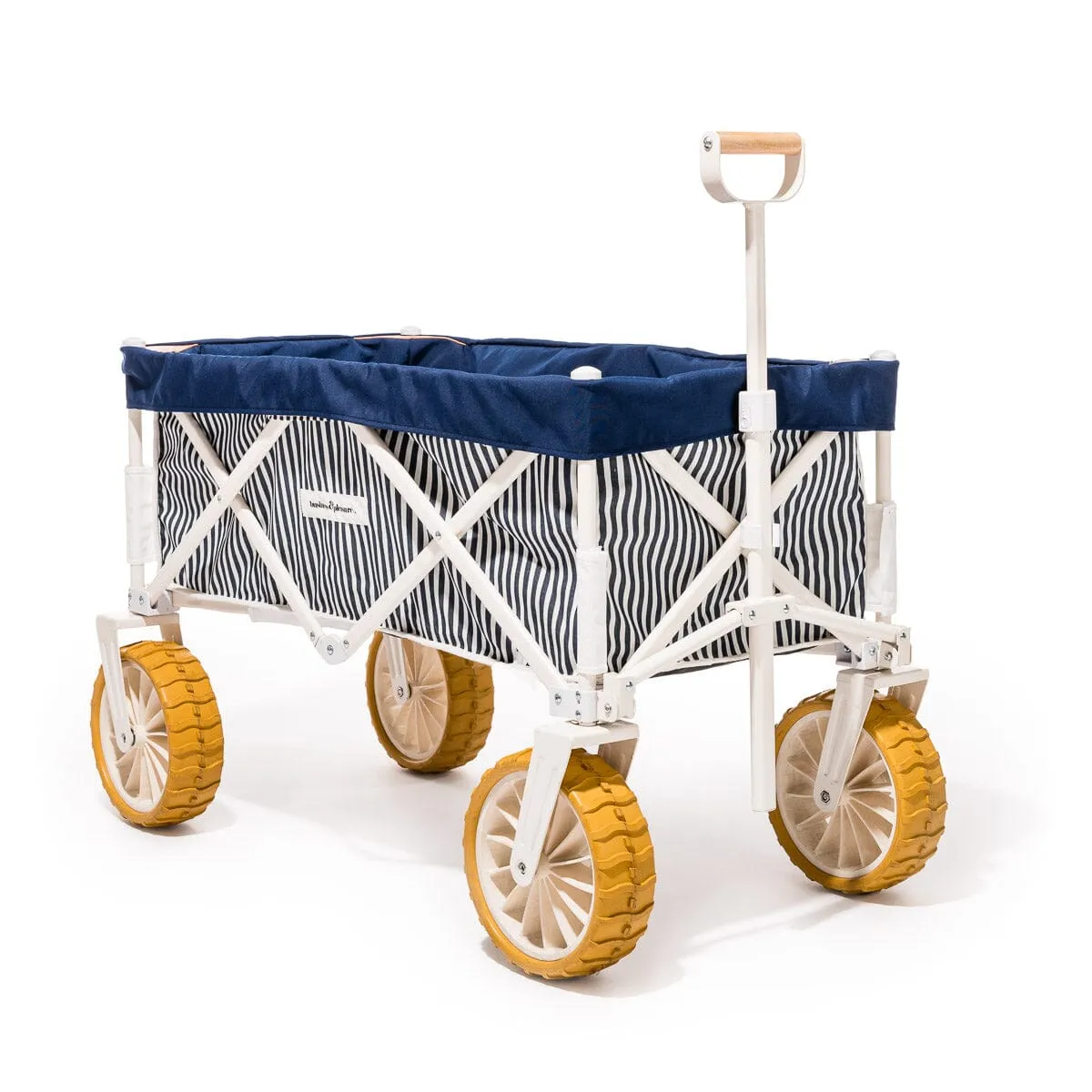 The Beach Cart - Lauren's Navy Stripe