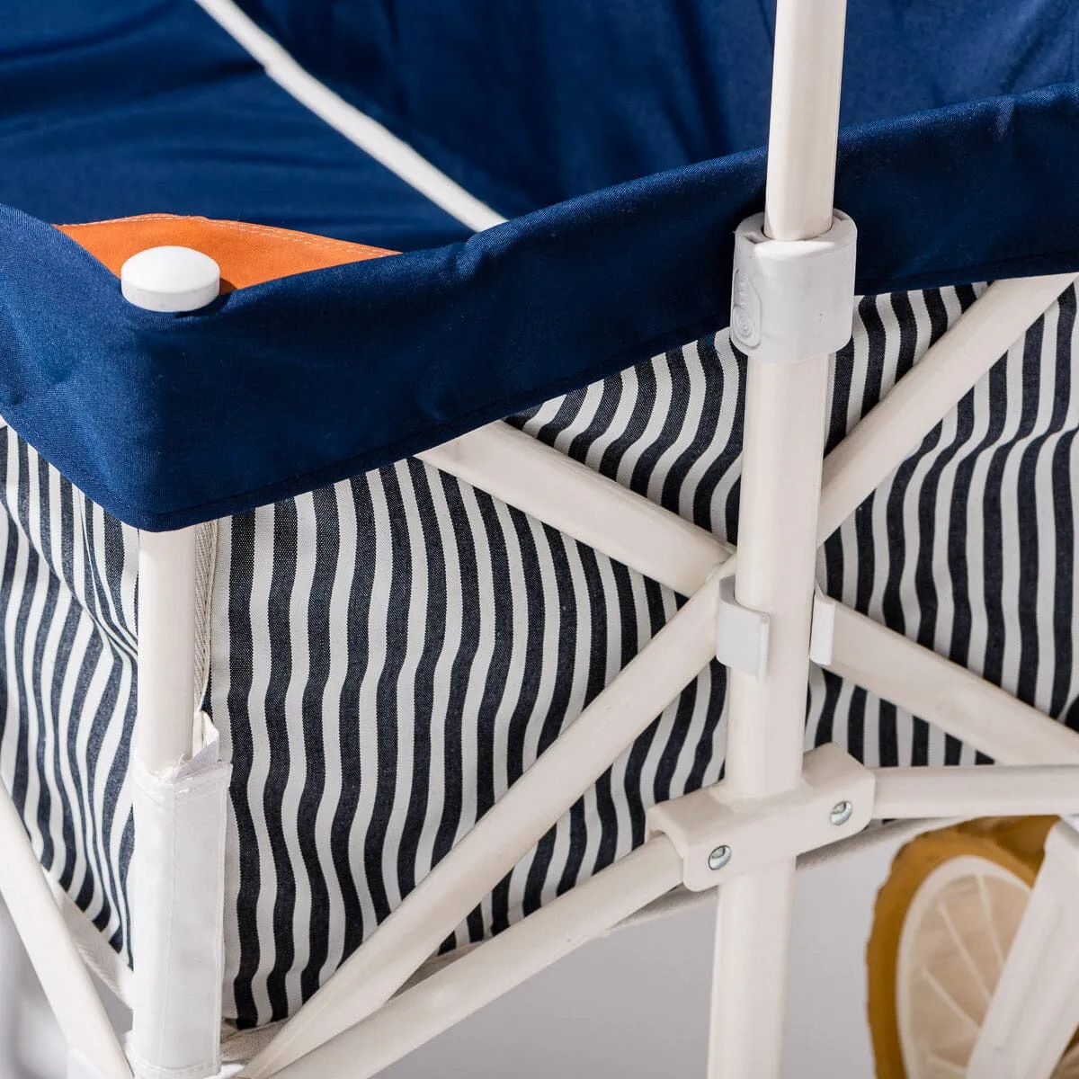 The Beach Cart - Lauren's Navy Stripe