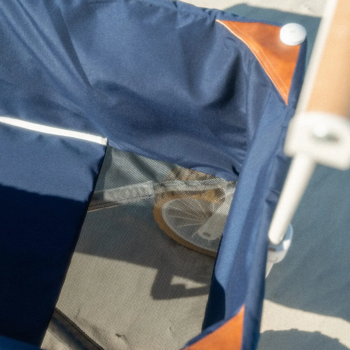 The Beach Cart - Lauren's Navy Stripe