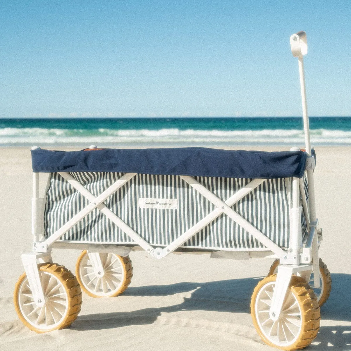 The Beach Cart - Lauren's Navy Stripe