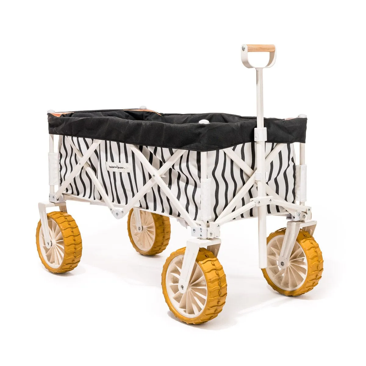 The Beach Cart - Monaco Black Stripe
