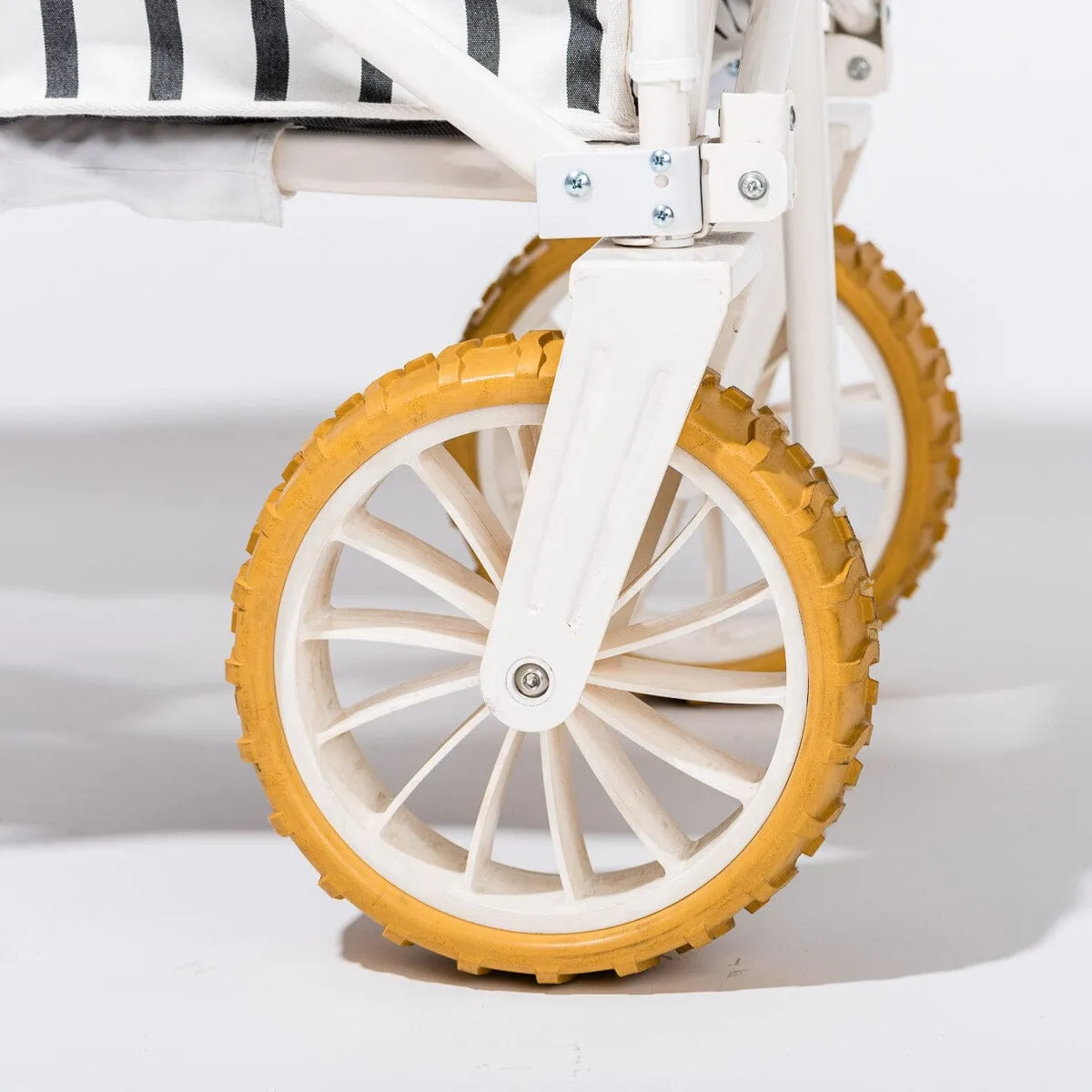The Beach Cart - Monaco Black Stripe