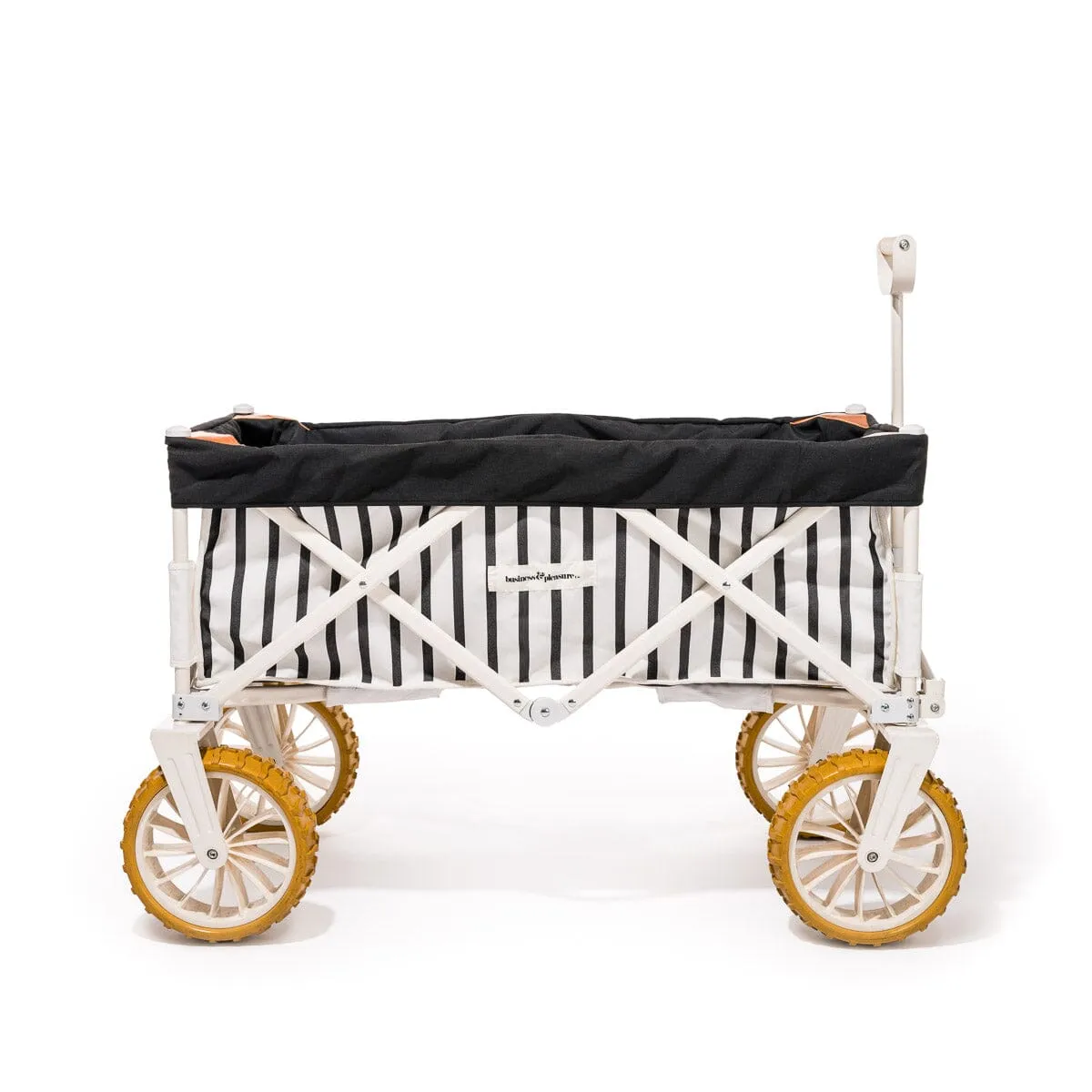 The Beach Cart - Monaco Black Stripe