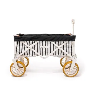 The Beach Cart - Monaco Black Stripe