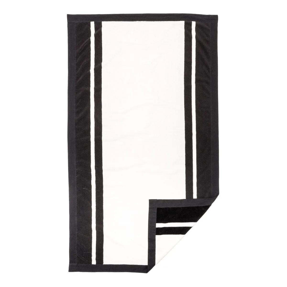 The Beach Towel - Coco Republic - Black White