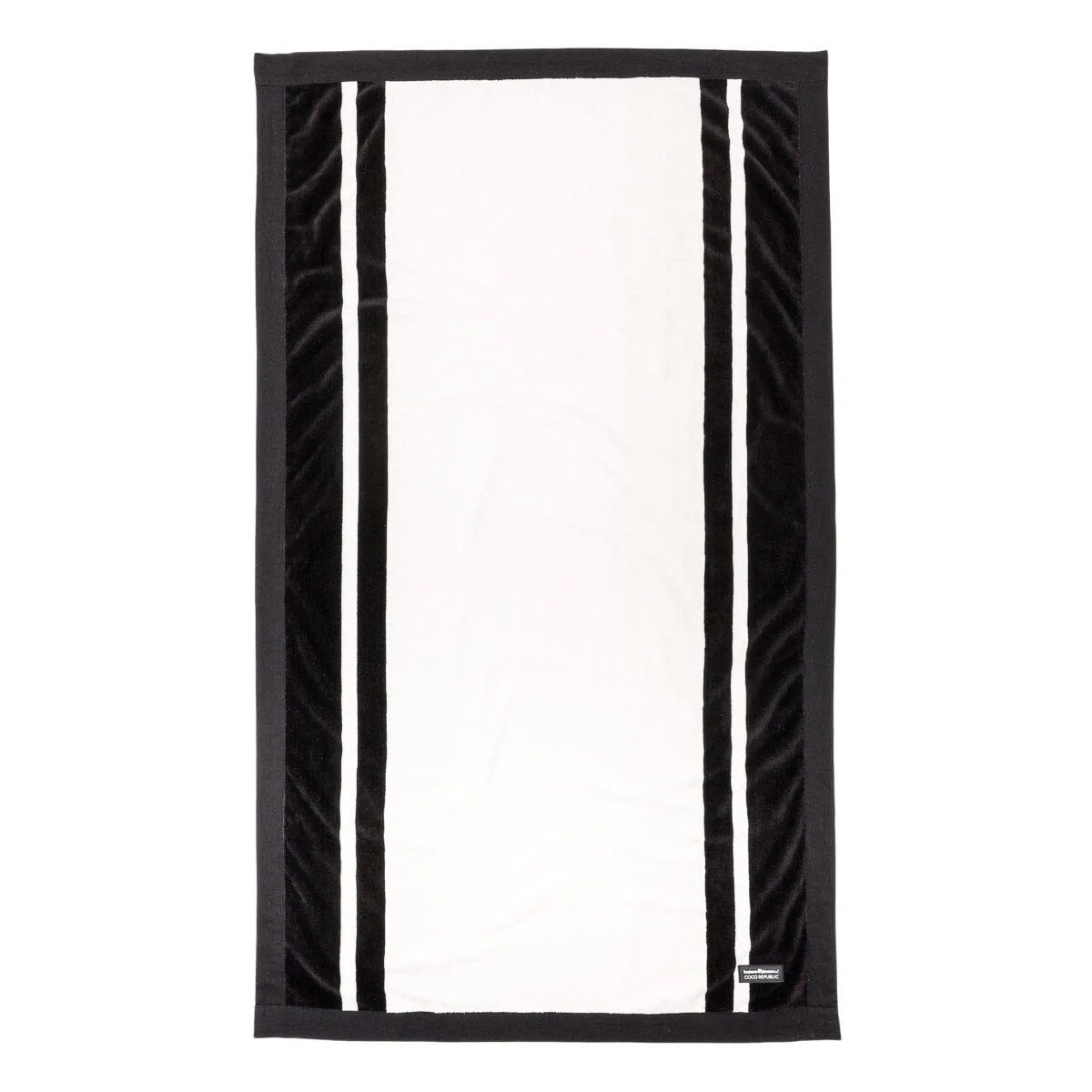 The Beach Towel - Coco Republic - Black White