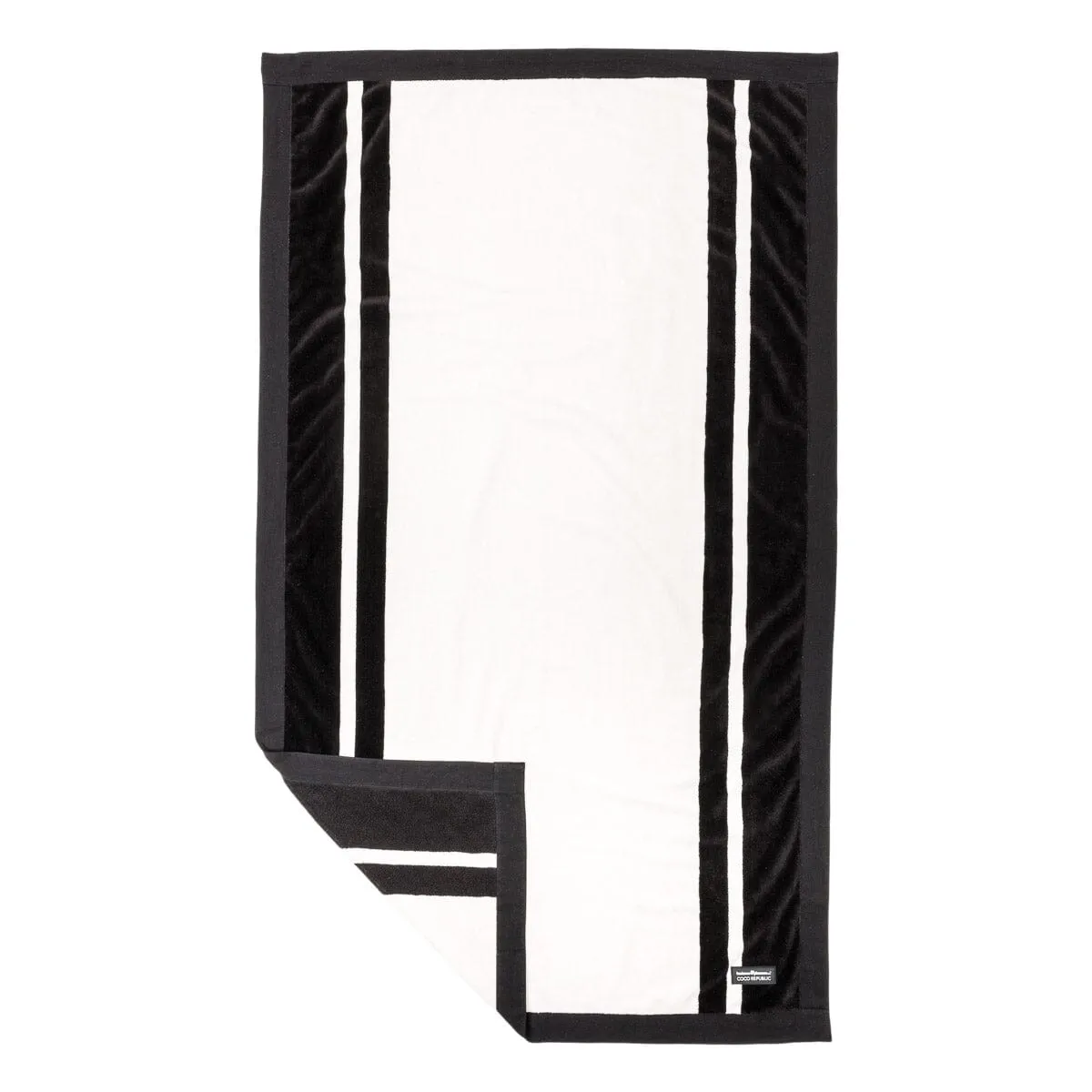The Beach Towel - Coco Republic - Black White