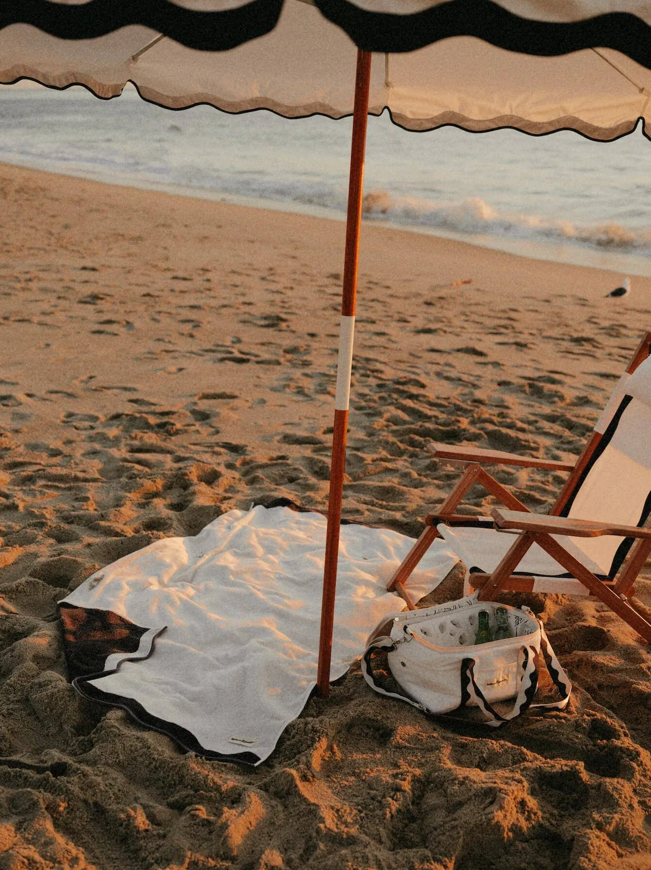 The Beach Towel - Rivie White