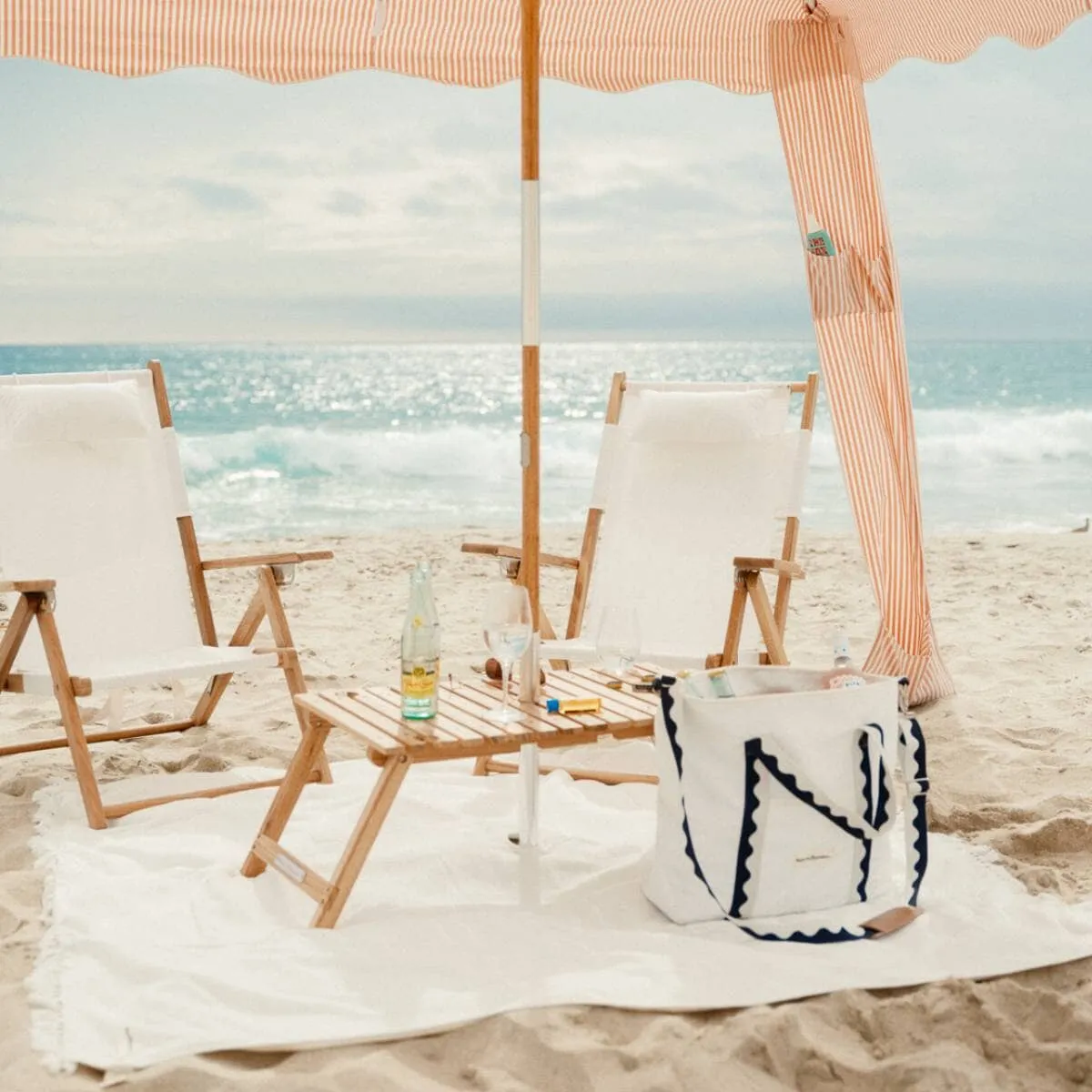 The Cooler Tote Bag - Rivie White