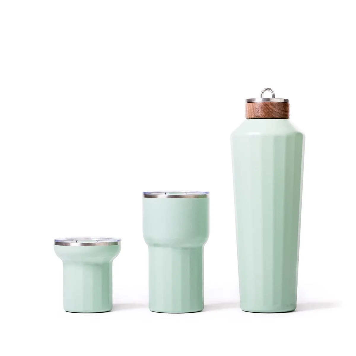 The Hemingway Drinkware - Flask - Sage Green - 25 Oz / 750 ML