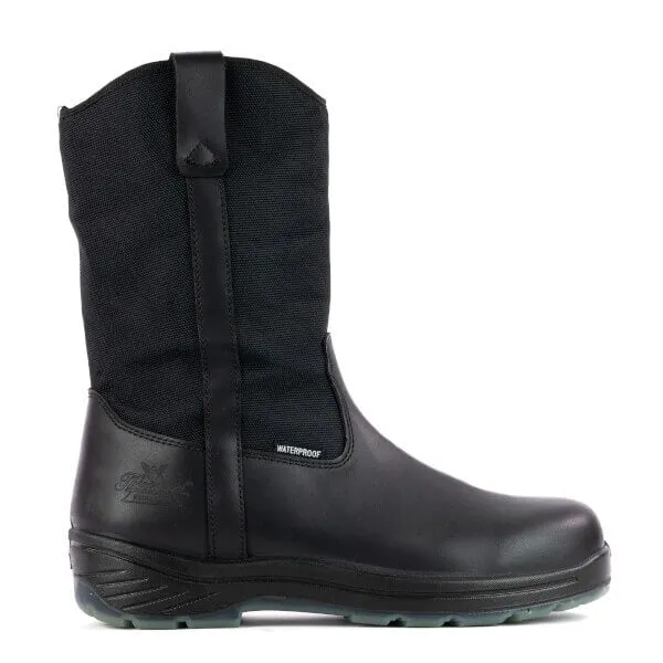 Thorogood Men's 10" ThoroFlex Black SlipOn Waterproof Round Toe Work Boots