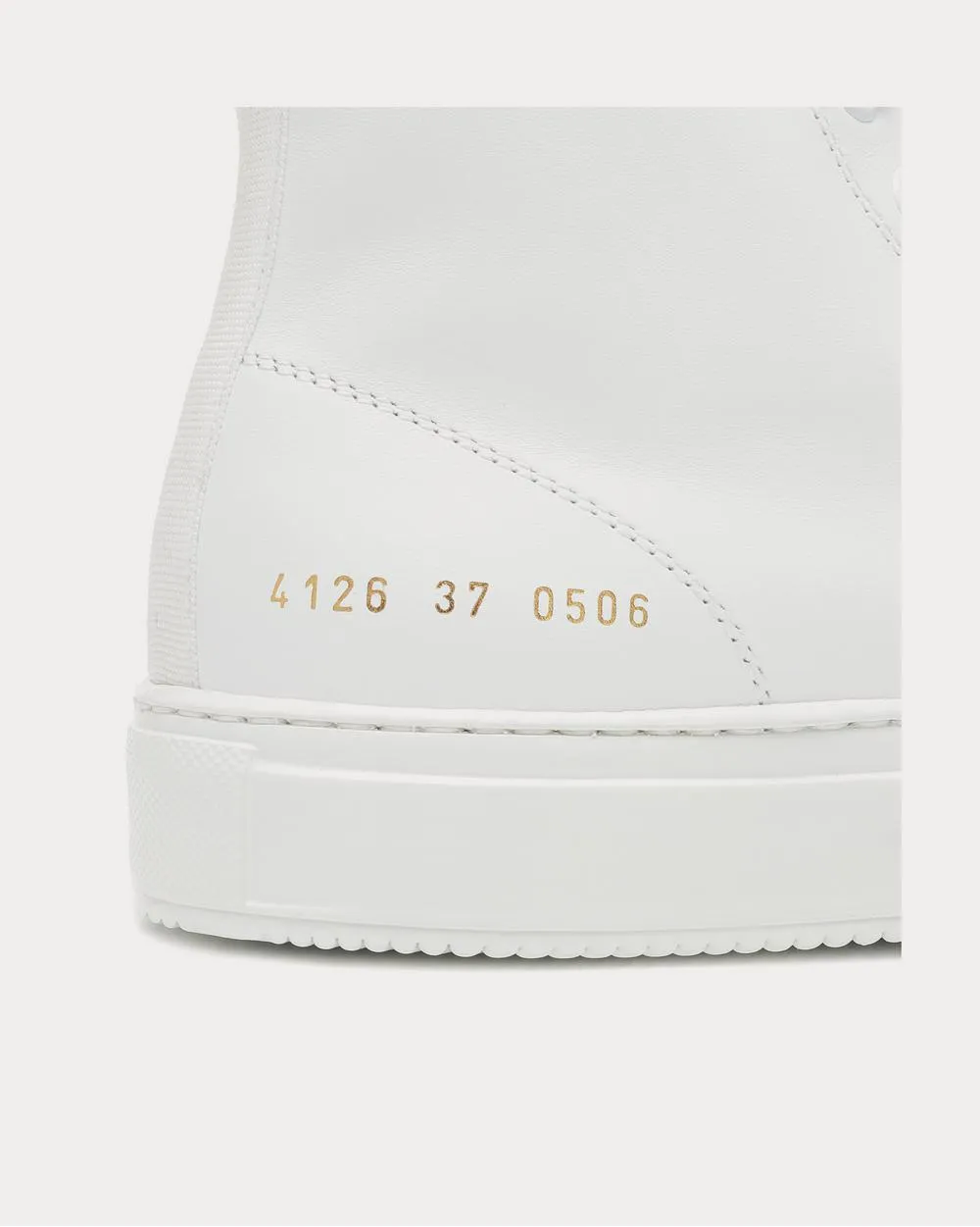 Tournament High leather White High Top Sneakers