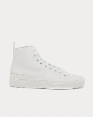 Tournament High leather White High Top Sneakers