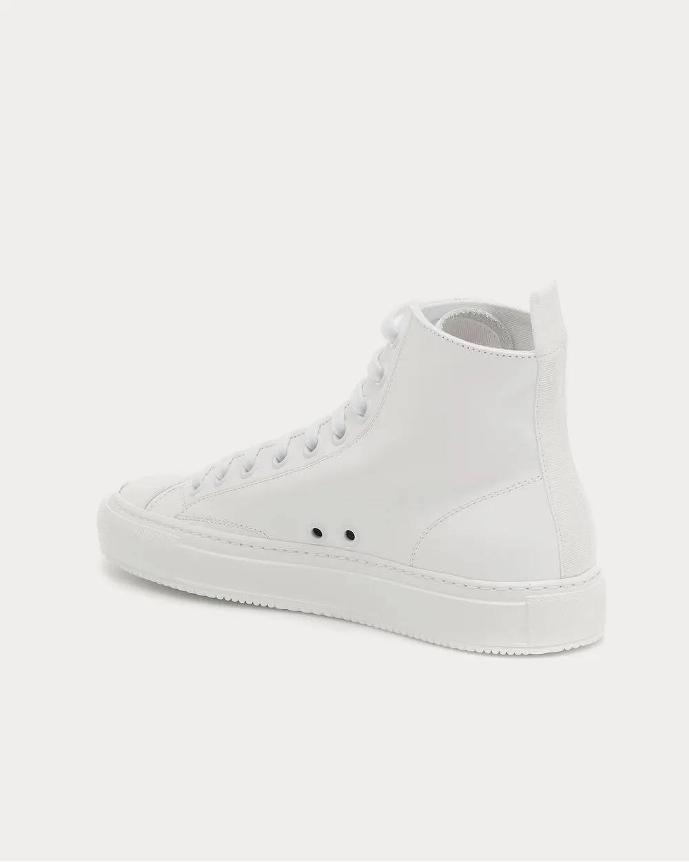 Tournament High leather White High Top Sneakers