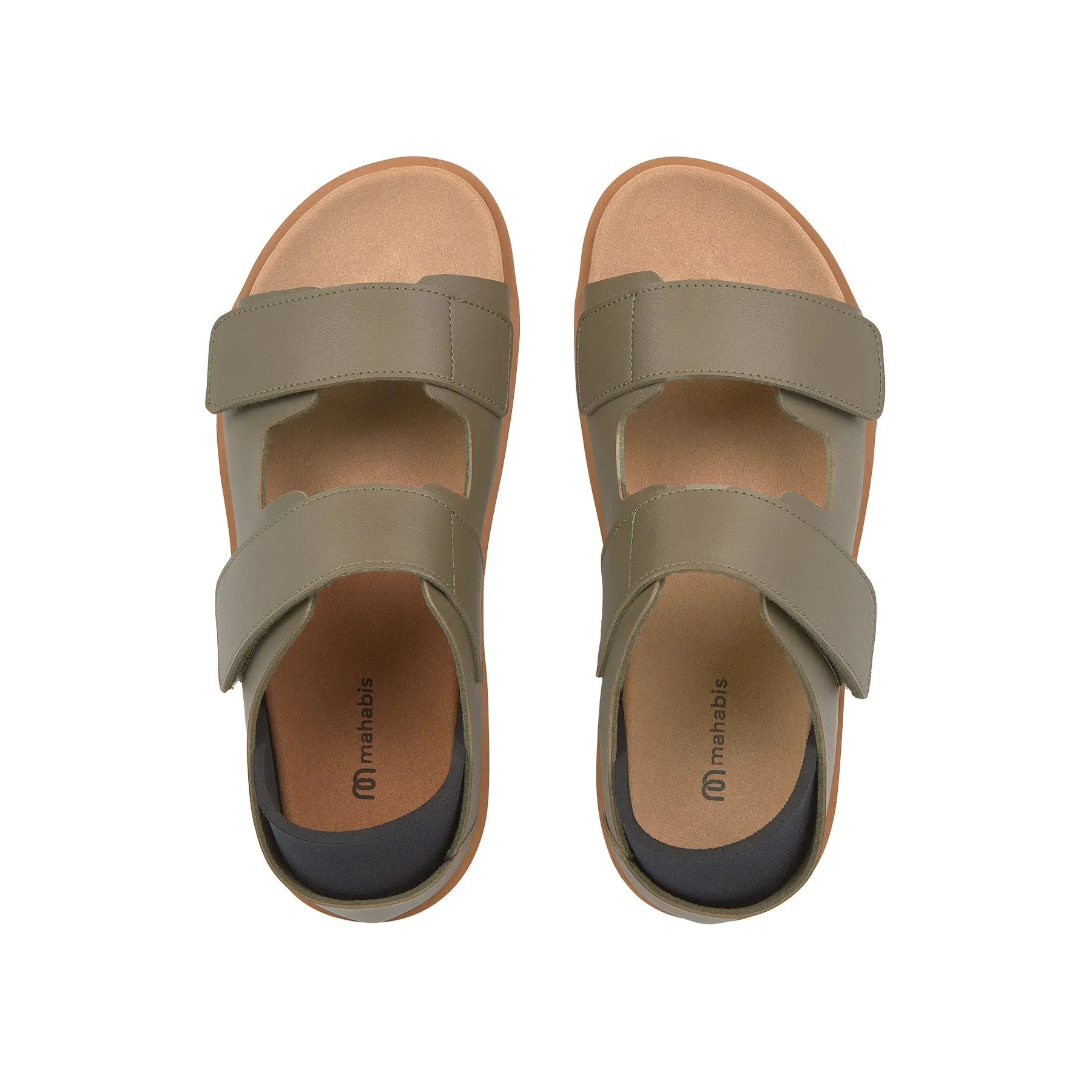 Tova Sandals in Khaki