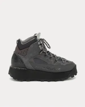 Trekking platform Slate Grey High Top Sneakers