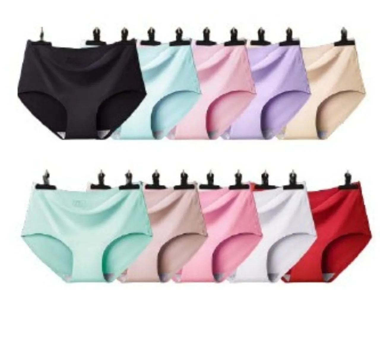 Ultrasoft Tummy Control & Hip Lifting Seamless Underwear For Women - Multicolor [ Pack Of 4 ]