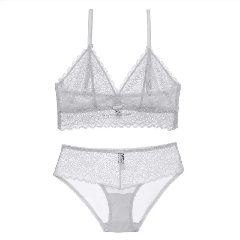 Ultrathin Lace Push-Up Set  Elegant Embroidery and Delicate Fit