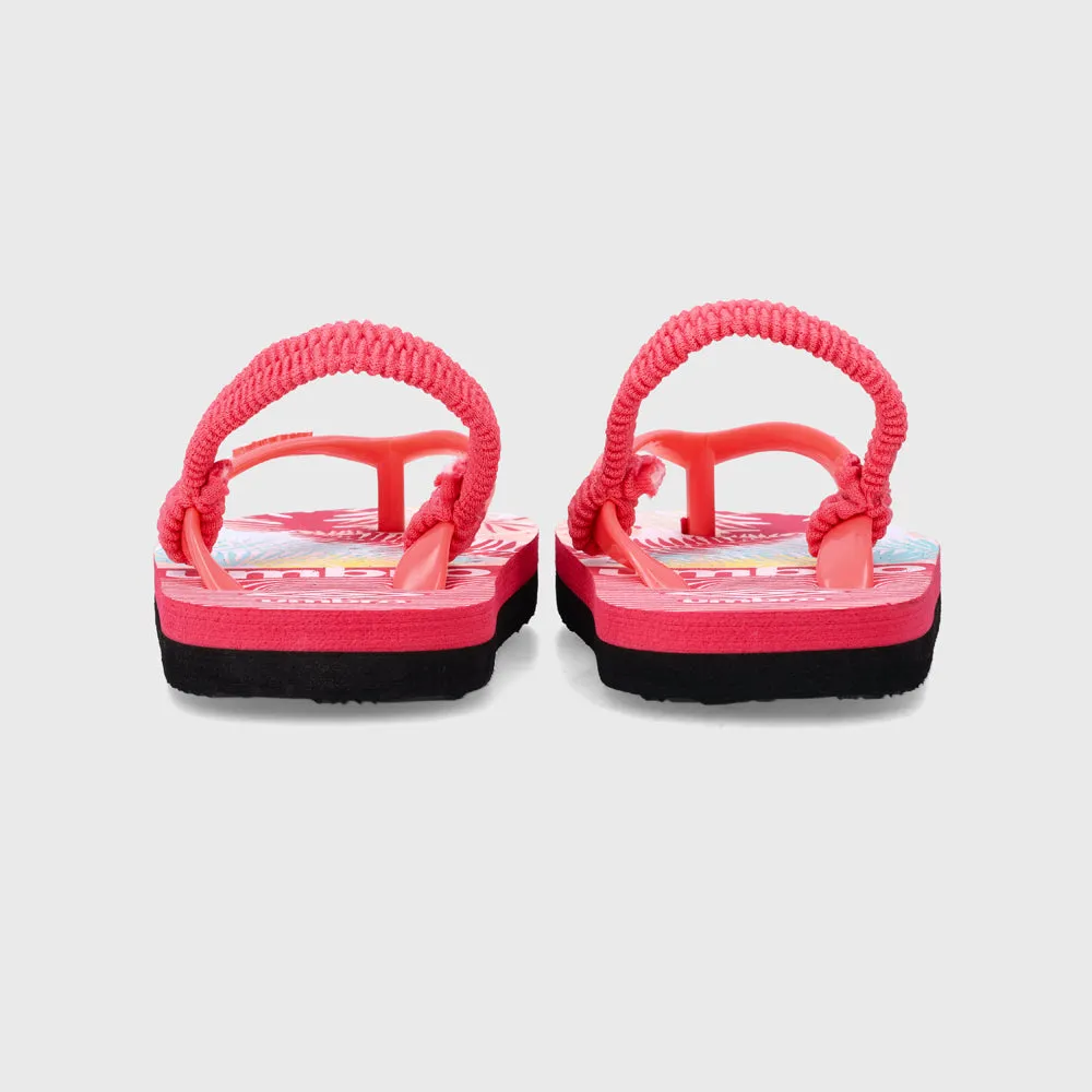 Umbro Infants Tropical Leaf Sandals Pink/Multi _ 182044 _ Pink