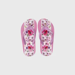 Umbro Kids Flowers Thongs Pink/Multi _ 182051 _ Pink