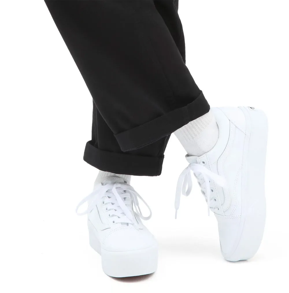 Vans Women's Old Skool Stackform in True White